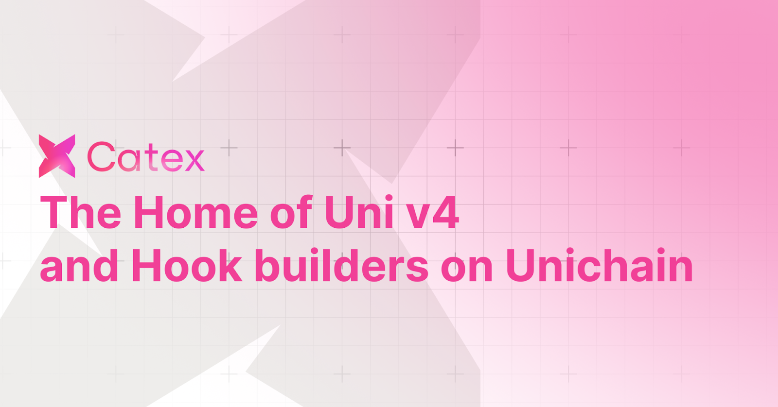 Catex: The Home of Uniswap v4 Hook Builders and Native Yield on Unichain